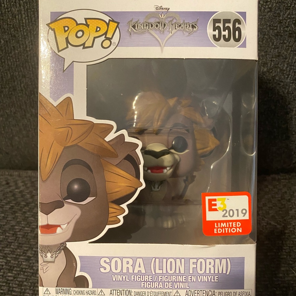 Sora Lion Form Disney Funko Pop 556